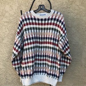 Vintage Lord & Taylor Grandpa Sweater Sz L
